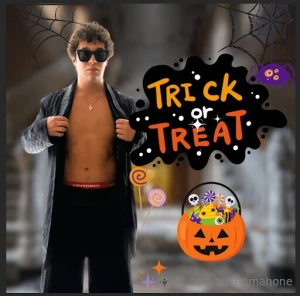 Are you ready halloween slide into my dms