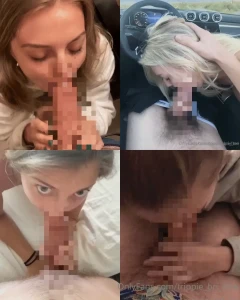 Brand new bj i love getting sloppy with huge dicks he was so deep i