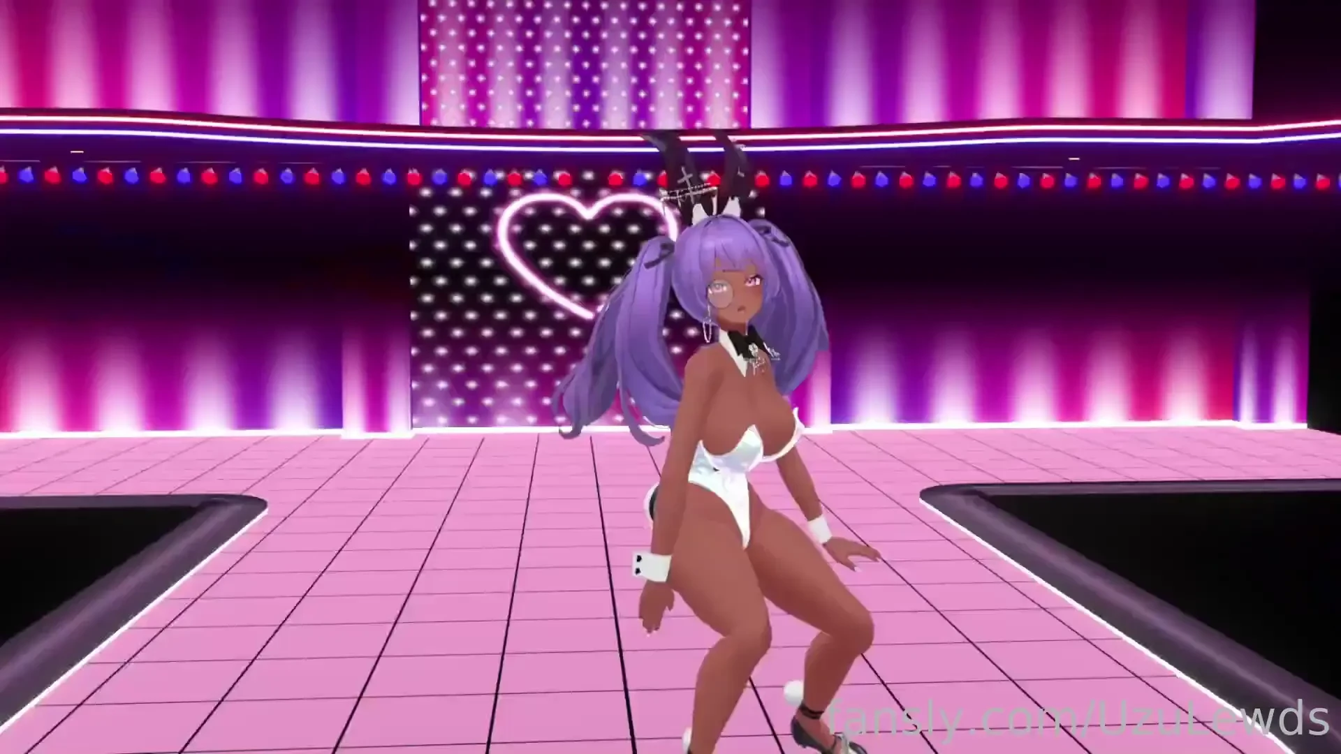 Dancing hentai bunny for your enjoyment lewdtuber vtuber 3d dancing 