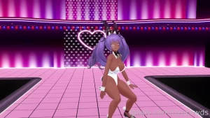 Dancing hentai bunny for your enjoyment lewdtuber vtuber 3d dancing