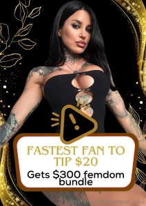 Mindblowing bundle only for the first fan to tip 20 nbsp