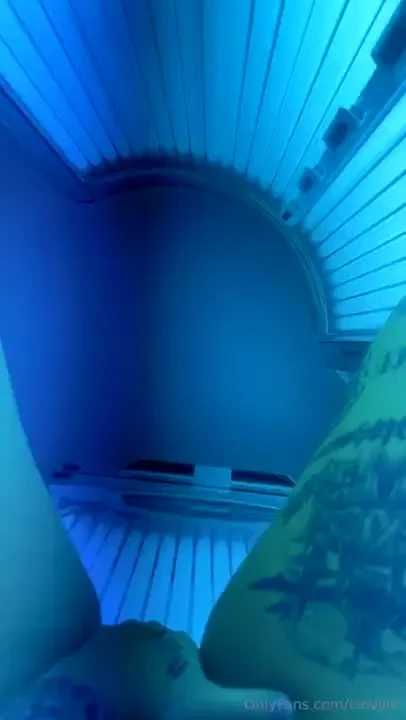 Hehehe i love my alone time in the tanning beds 