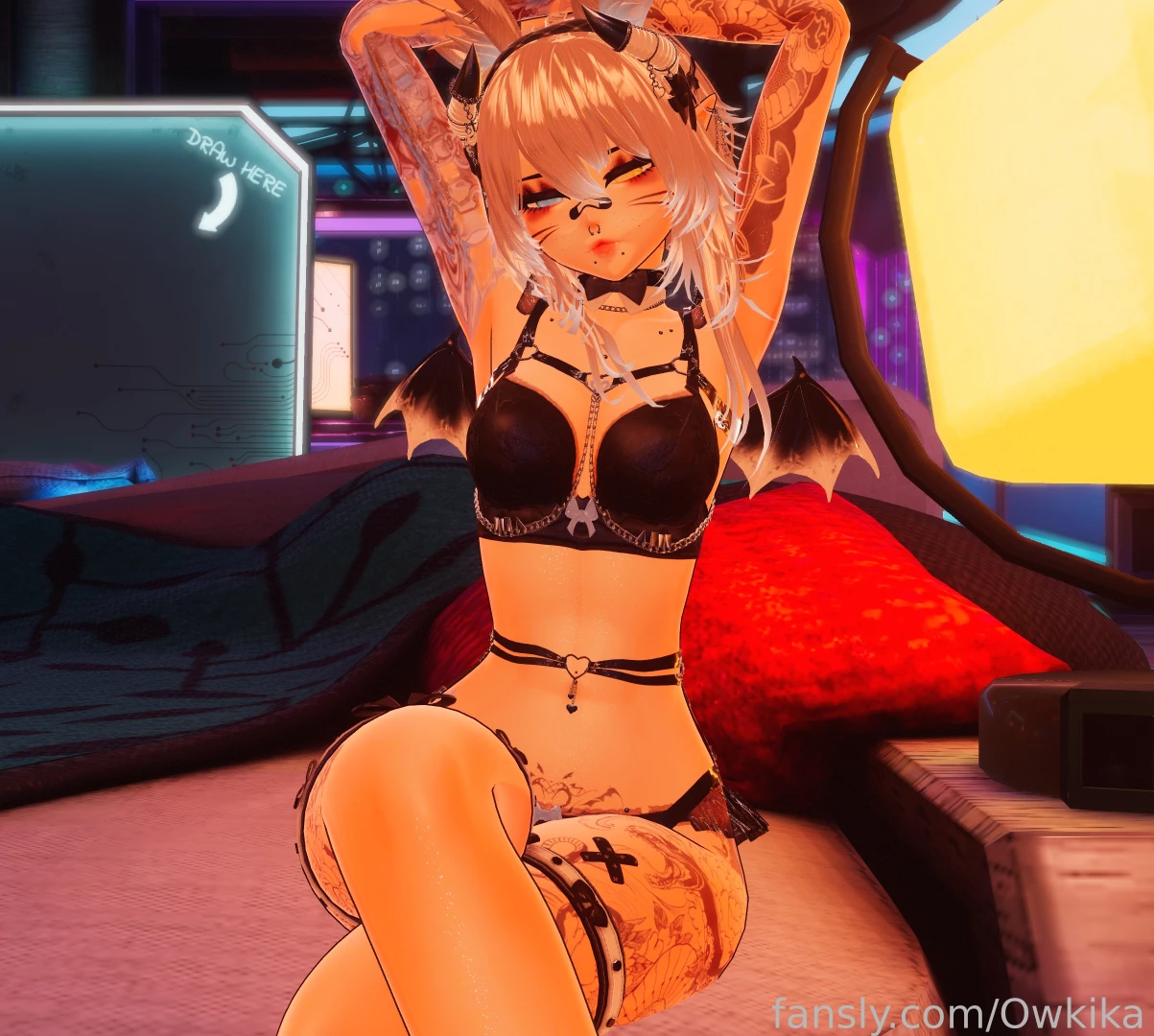 Just stretching what you doing hmm 