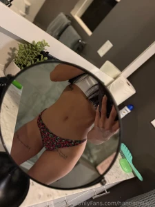 I was just checking how flat my tummy looks but i guess u noticed a