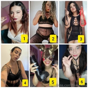 6 goddesses with a single purpose to remind you how small you are in