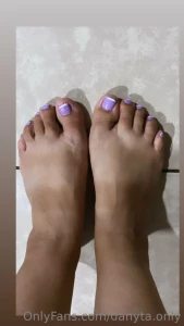 Les gustan mis pies amores