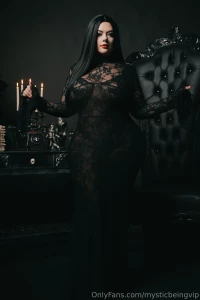Day 9 31 days of halloween morticia from the addams family part 6