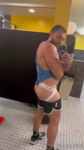 Locker room break