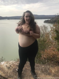 I just love being naked in nature