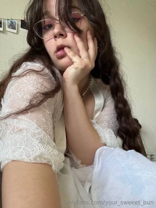 Honey would you like to squeeze my tits right now and play with them i