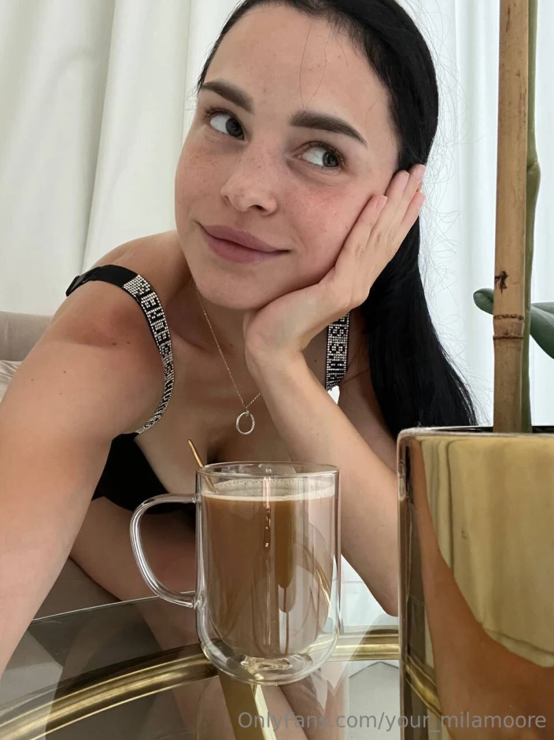 The morning is special when it starts with a cup of aromatic hot 