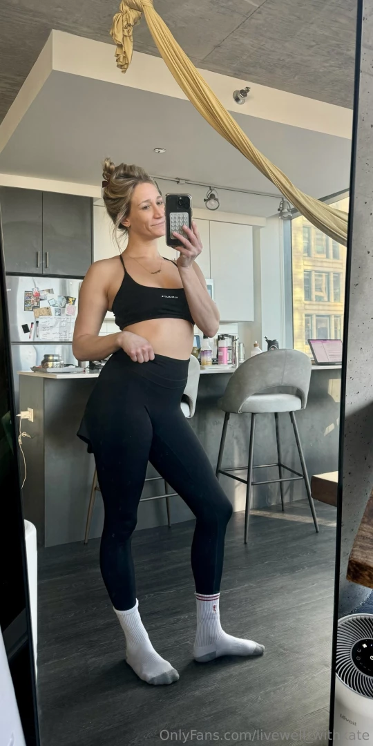 Active gear and ready to step out to the gym lt 3 