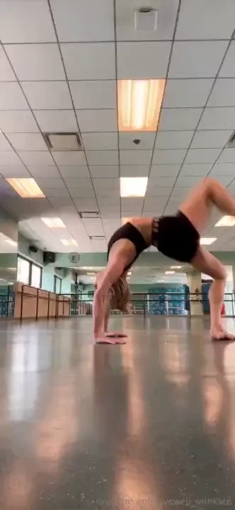 Practicing my handstands my goal is to achieve a handstand hold for part 1 