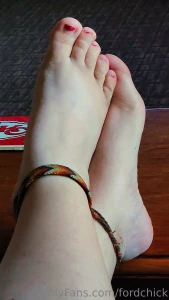 You know i haven t really touched the foot world yet i do love my feet