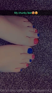 My cute little chubby feet