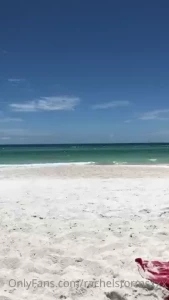 Beautiful day at the beach there was no place to wander off to not too