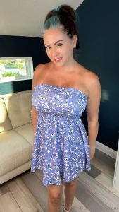 Summer time hair up sundress like if you love the vibe