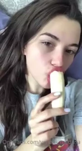 Hey my sweet daddy i want your cock instead of this banana follow me part 22
