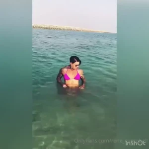 Being able to swim in such warm water was definitely a treat for me