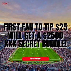 First fan to tip only part 6