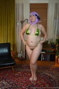 Ayane in a micro bikini