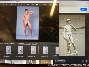 Working on my newest collaboration with photographer alex frost pic