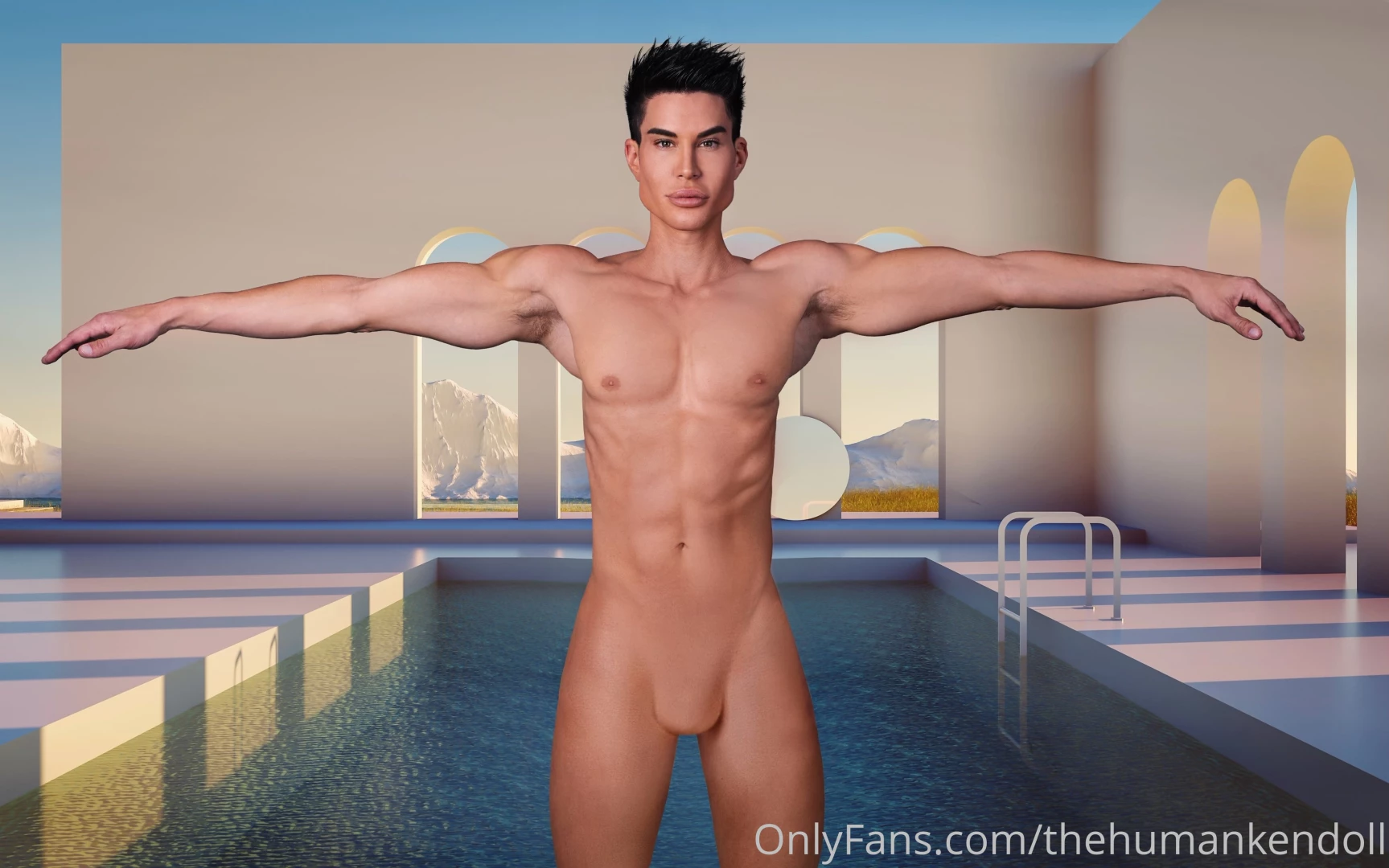 New photoshoot with photographer alexanderfrost ken doll realness 