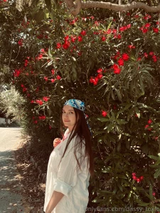 This june morning i wandered down this hidden path the white blouse i