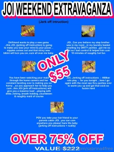 Join me onlysabrina for this amazing deal