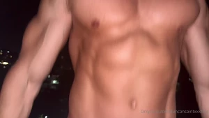 Halloween muscle worship 3 minutes