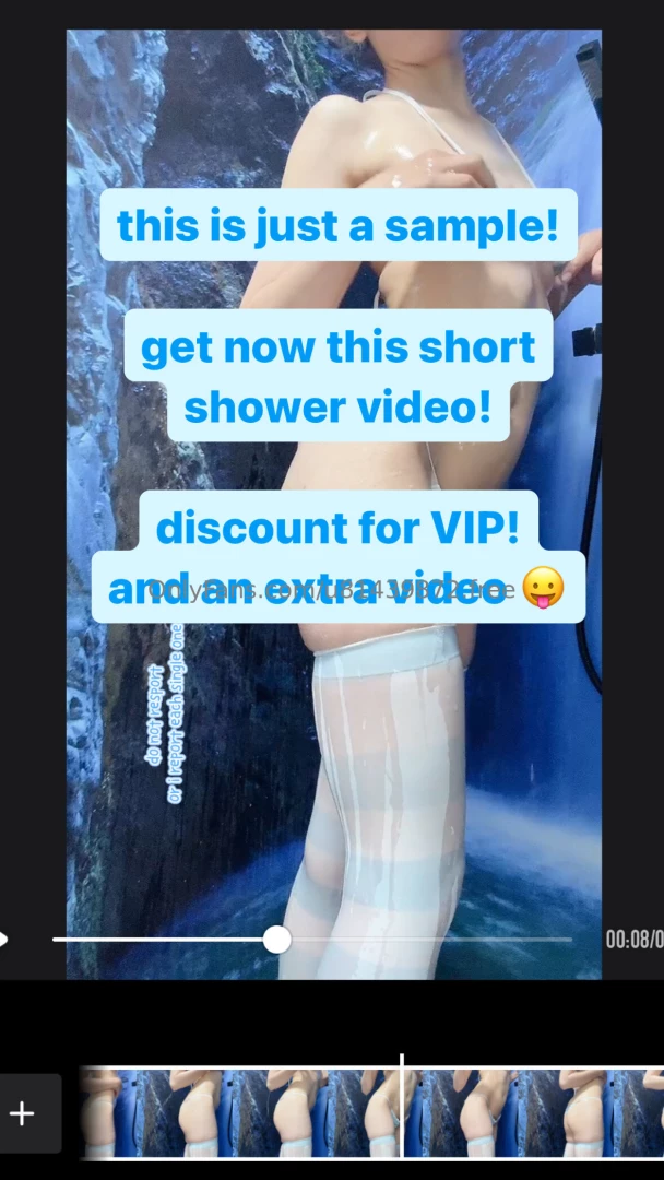 Get now a 18 sec video micro bikini no safety tape 