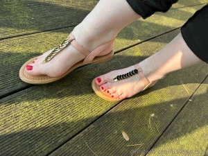 I got new sandales cant wait to wear them all day part 1