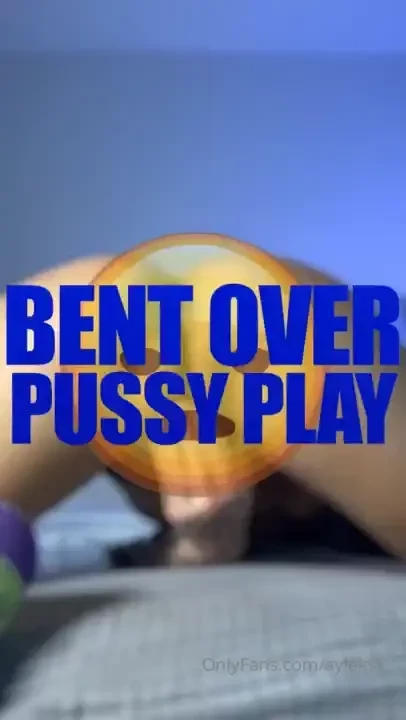 Close up bent over pussy play gstring twerking this thong barely 