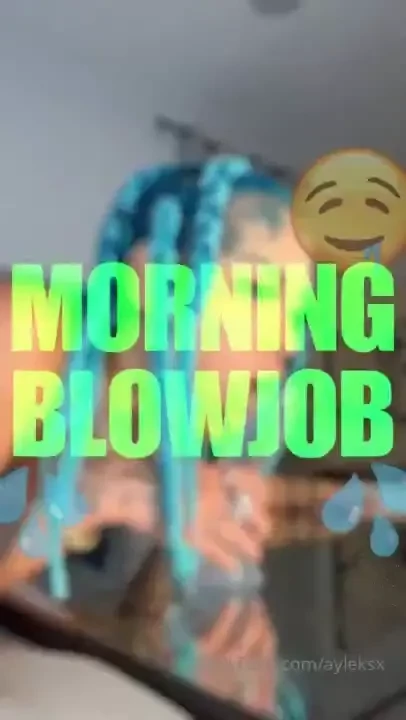 Morning blowjob watch how i suck extra sloppy making your toes curl 