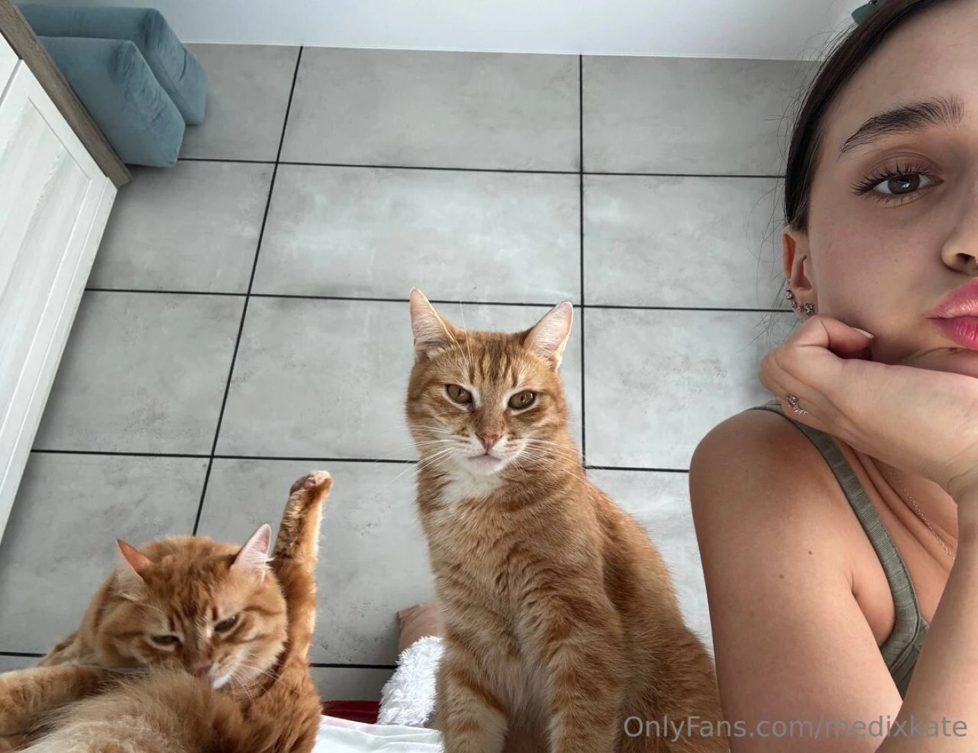 Me and my two furry friends send each a gentle purring vibe 