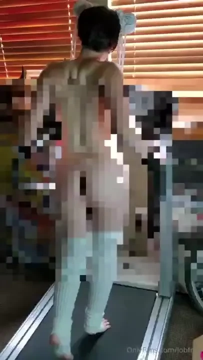 Just posted chun-li naked on the treadmill a minute long strut right 