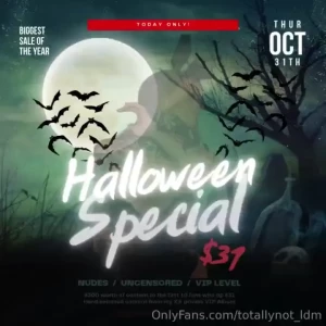 Giveaway closed lets close out the month with a deal so scary it will