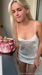 Want to join me i will leave you the biggest piece of cake