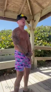 Had to have a little beach side fun right