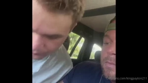 I mean a little car fun never hurt anybody right he licked my cummm