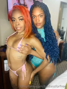 My first lesbian fuck with a strap on