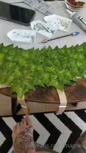 Making a corset belt for my poison ivy how s your monday part 1
