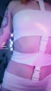 I m so pissed leather layer of this outfit just came off i loved this part 1