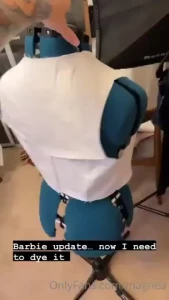 Barbie update don t think if i can t walk i can t sew lmao part 1