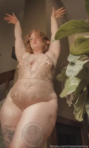 Feeling ethereal in my new lingerie set part 8