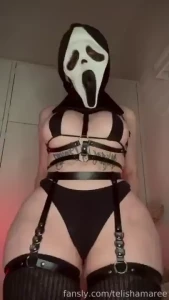 I m going to make you scream thicc cosplay halloween scream mommy