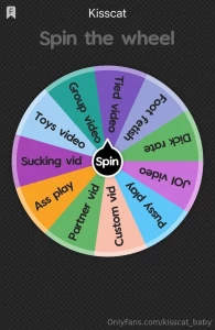 Hey there naughty boy are you ready to play spin and win with me