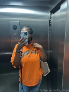 What colour of underwear do you think is under my top