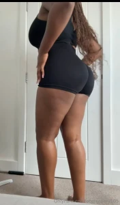 Strip tease out of my sweaty gym clothes twerking amp oiling my naked