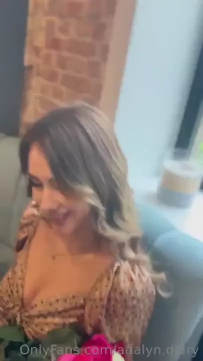 What could be nicer for a girl than a huge bouquet of beautiful 